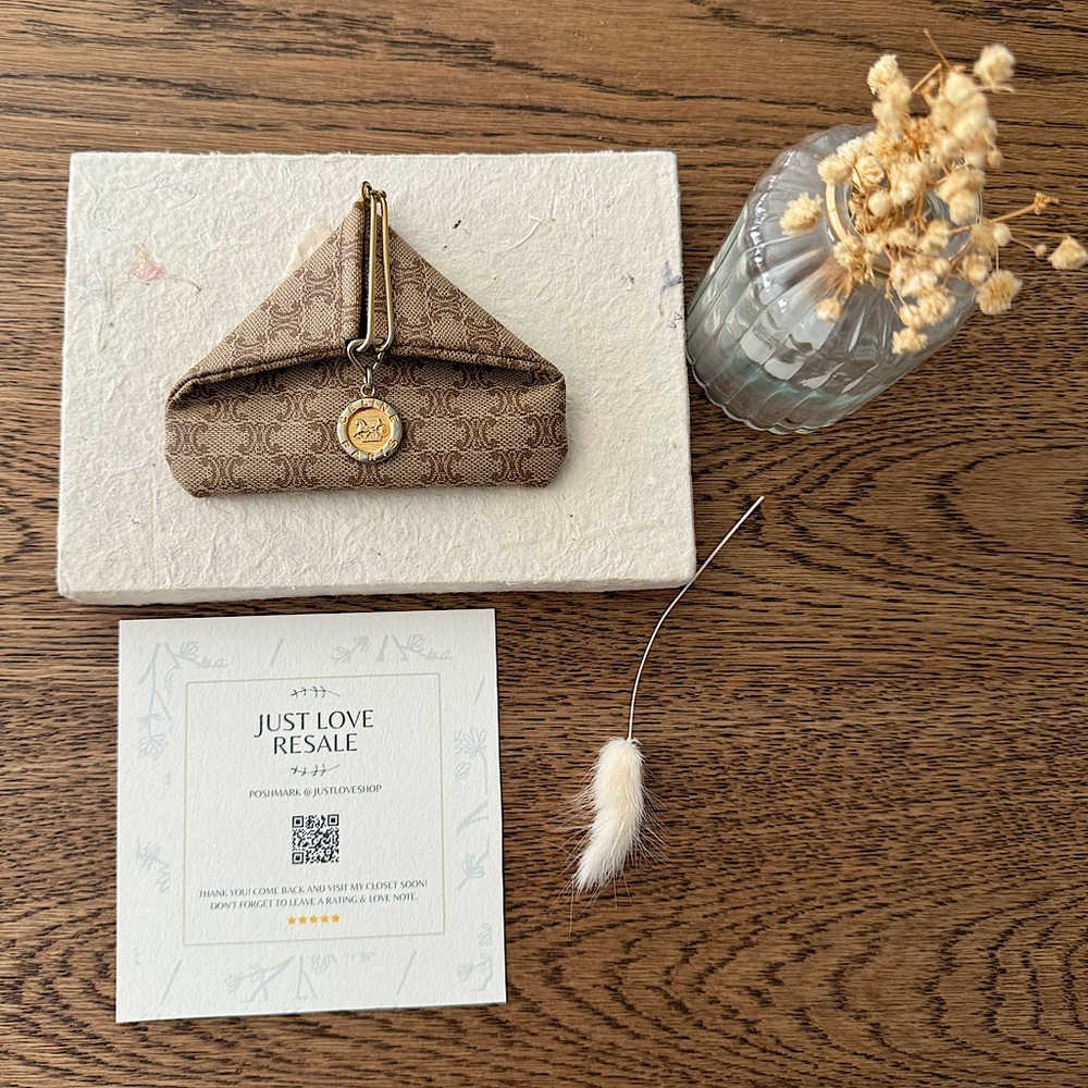 CELINE Macadam Coin Pouch